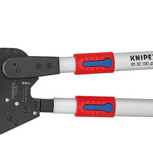 Кабелерез с трещоткой, Ø 100 мм (960 мм², MCM 1900), длина 680 мм, 2К телескопические ручки