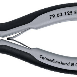 Бокорезы прецизионные ESD, острая головка, зажим для проволоки, 125 мм, 2-комп антистатические…2