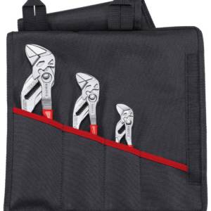 Набор клещей переставных-гаечных ключей в сумке-скрутке, 3 пр., KN-8603125/180/250