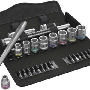 8100 SB 8 Zyklop Metal Switch набор с трещоткой, реверс, 3/8", 29 пр.