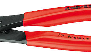 Кусачки торцевые особой мощности, 200 мм, фосфатированные, обливные ручки