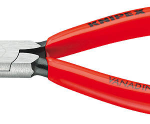 Плоскогубцы для регулировки реле, широкие губки 34 мм 40°, длина 135 мм, фосфатированные, обливные р