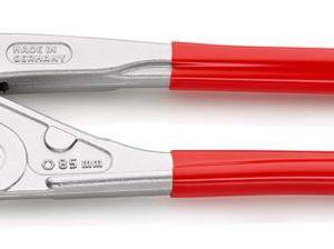 Клещи переставные-гаечный ключ, зев 85 мм, длина 400 мм, хром, обливные ручки