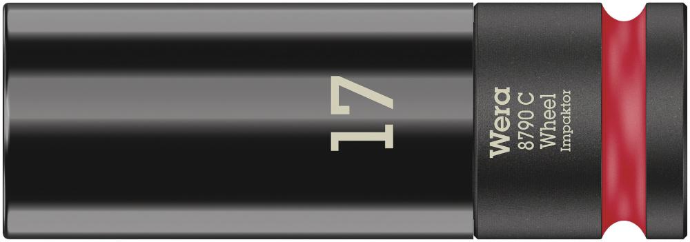 8790 C Wheel Impaktor Головка торцевая ударная 6-гранная, 1/2", 17 x 85 мм, с пластиковой обоймой
