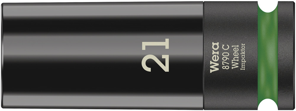 8790 C Wheel Impaktor Головка торцевая ударная 6-гранная, 1/2", 19 x 85 мм, с пластиковой обоймой