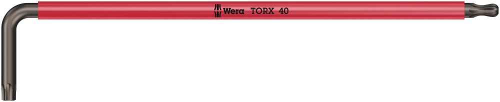 967 SPKXL TORX® Multicolour Г-образный ключ, удлиненный, с шаром, TX 40 x 224 мм