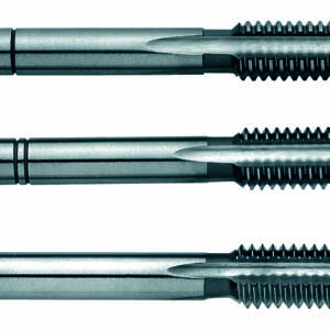 Набор метчиков ручных No 1000E HSS-E DIN 352, 3 пр., Nr.1/Nr.2/Nr.3, M12 x 1.75