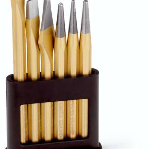 Набор инструментов по металлу, 6 пр., Зубила плоские 125 / 150 мм,  Крейцмейсель 125 мм…1