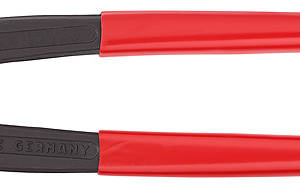 Клещи для хомутов с одним/двумя ушками (в т.ч. Oetiker), 220 мм, боковая запрессовка