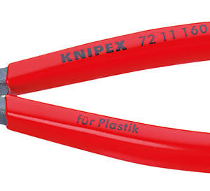 Бокорезы для пластика, губки 45°, пружина, 160 мм, обливные ручки, SB