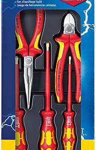 Набор ШГИ VDE в ложементе, 5 пр., KN-2616200, KN-7006160, отвёртки WERA SL3.5/5.5, PH2