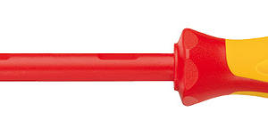 Отвёртка VDE Phillips PH1 x 80 мм, длина 187 мм, диэлектрическая