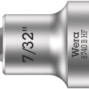 8740 B Hex-Plus HF Zyklop Головка торцевая с вставкой-битой с внешним шестигранником, 3/8", с фиксацией, 7/32" x 35 мм