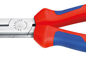 Длинногубцы с режущими кромками, 200 мм, фосфатированные, 2-комп ручки, SB