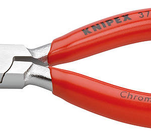 Круглогубцы захватные прецизионные, 125 мм, хром, обливные ручки