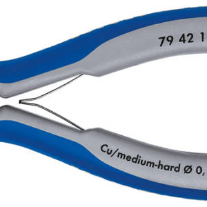 Бокорезы прецизионные, острая головка, 125 мм, 2-комп ручки…1