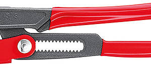 Ключ трубный 2", S-образные губки, с быстрой регулировкой, зев 70 мм, длина 560 мм, серый