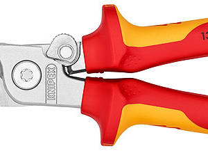 Клещи электромонтажные VDE, 6-в-1, зачистка 0.75 – 1.5 / 2.5 мм², рез Ø 15 мм / 50 мм², 200 мм…6