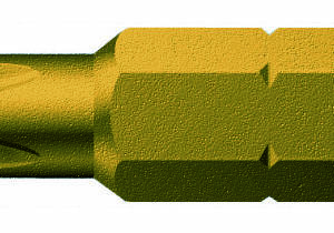 851/1 A PH бита, сверхтвёрдая, острые грани, 1/4" C6.3, PH 1 x 25 мм