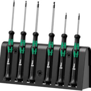 2052/6 Kraftform Micro Набор отвёрток прецизионных с внешним шестигранником + подставка, 6 пр., 0.9/