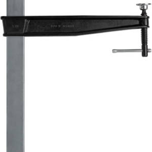 TGN40T30K Струбцина чугунная 400/300, глубокий зажим, 7 кН, Т-ручка, для высоких нагрузок