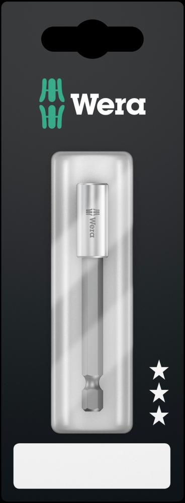 899/4/1 S 75 битодержатель универсальный с втулкой из нерж., стопорным кольцом и магнитом, 1/4" E6.3, 75 мм