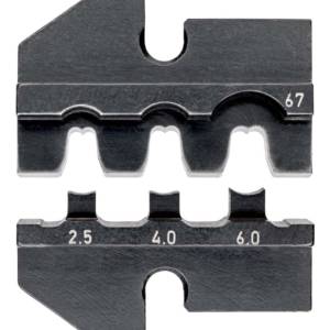 Плашка опрессовочная: штекеры Solar (Hirschmann), 2.5-6.0 мм², 3 гнезда
