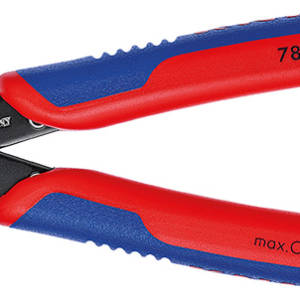 Electronic Super Knips Бокорезы прецизионные, чернёные, с тонкой головкой, 125 мм, 2-комп ручки