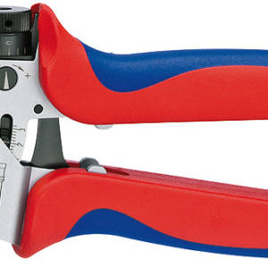 Пресс-клещи для тетрагональной опрессовки точеных контактов, с локатором, 0.14-6.0 мм² , max Ø 7.5 м