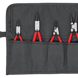 Набор щипцов для внутренних и внешних стопорных колец, 4 пр. V01