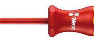 600 i SL VDE Kraftform Classic Отвёртка диэлектрическая шлицевая, 1.2 x 6.5 x 150 мм