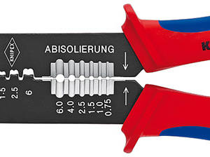 Пресс-клещи, 3 гнезда, изол. кабельные наконечники и соединители 0.5-6.0 мм²…1