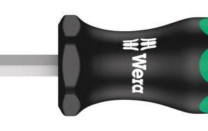 378 B SL Отвёртка шлицевая, c квадратным стержнем, 1.6 x 10 x 60 мм