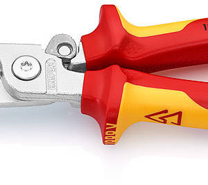 Клещи электромонтажные VDE, 6-в-1, зачистка 0.75 – 1.5 / 2.5 мм², рез Ø 15 мм / 50 мм², 200 мм…4