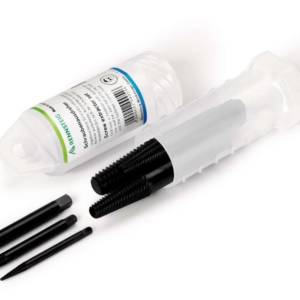 Набор экстракторов спиральных, 6 пр., #1/2/3/4/5/6, M3 — M24, пластиковый цилиндрический кейс, для п