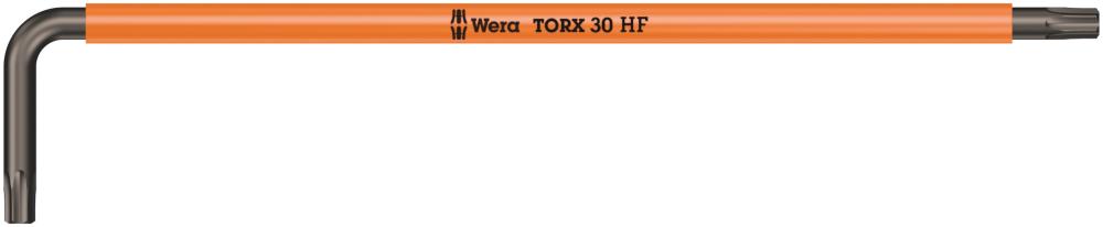 967 SXL HF TORX® Multicolour Г-образный ключ с фиксацией, удлиненный, TX 30 x 195 мм
