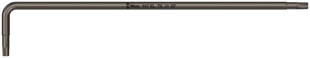967 XL HF TORX® Г-образный ключ с фиксацией, удлиненный, TX 10 x 112 мм