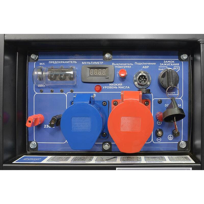 Дизель генератор TSS SDG 9000EH3UA — изображение 5