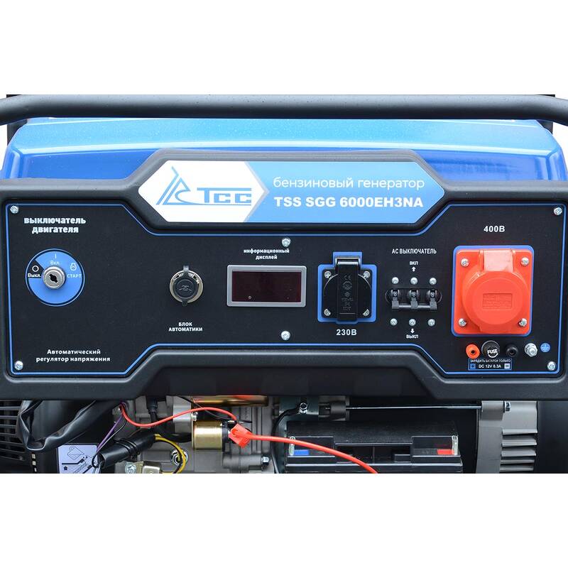 Бензогенератор TSS SGG 6000EH3NA 6 кВт в кожухе МК — изображение 6