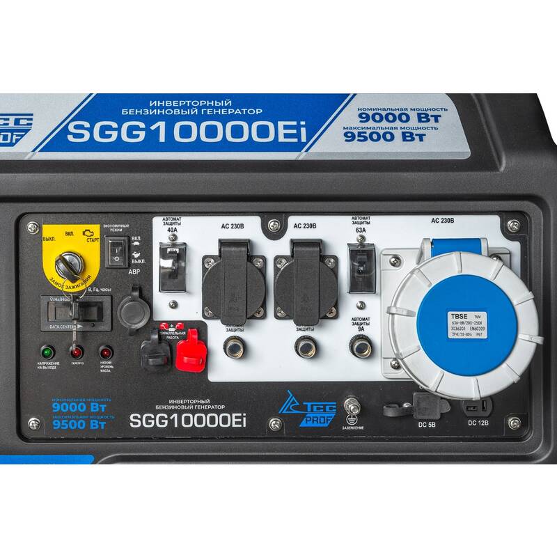 Бензогенератор инверторный TSS SGG 10000Ei — изображение 8