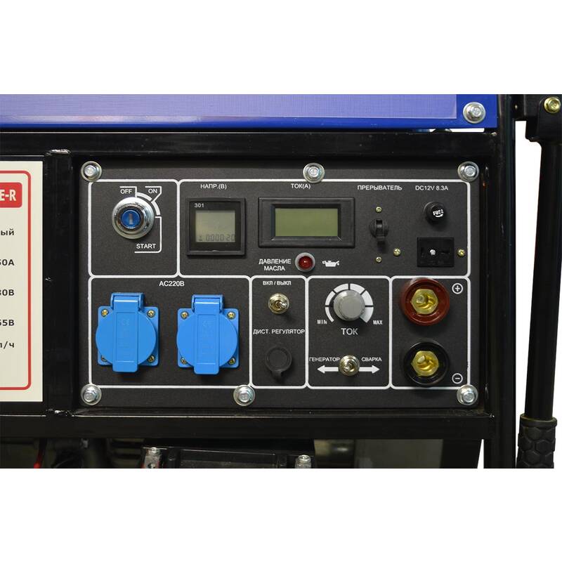 Бензиновый сварочный генератор TSS PRO GGW 3.0/250E-R — изображение 6