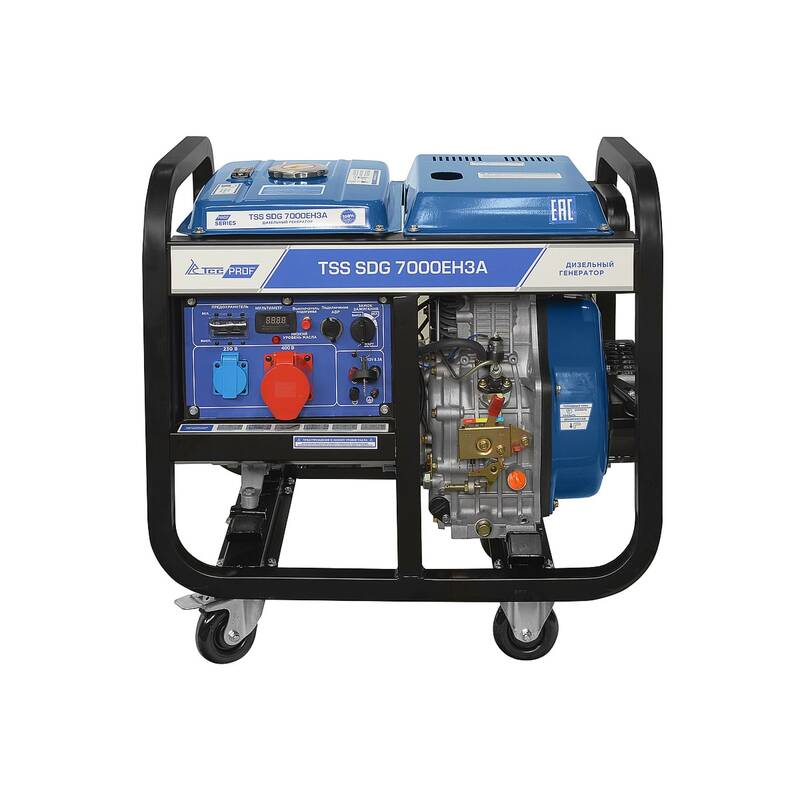 Дизель генератор TSS SDG 7000EH3A — изображение 6