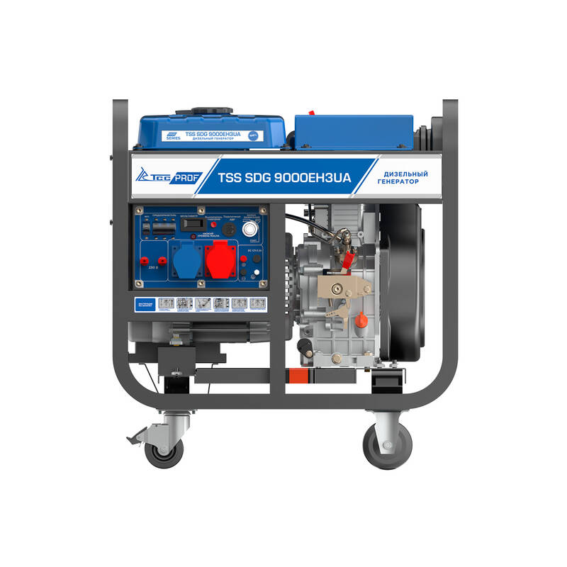 Дизель генератор TSS SDG 9000EH3UA — изображение 9