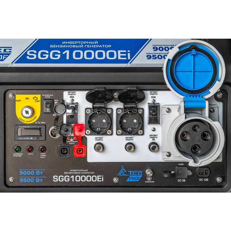 Бензогенератор инверторный TSS SGG 10000Ei — изображение 3