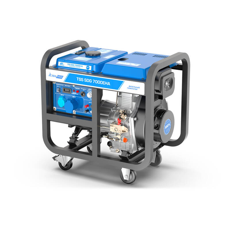 Дизель генератор TSS SDG 7000EH3A — изображение 4