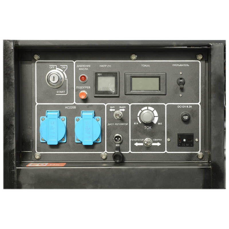 Дизельный сварочный генератор TSS PRO DGW 3.0/250E-R — изображение 5