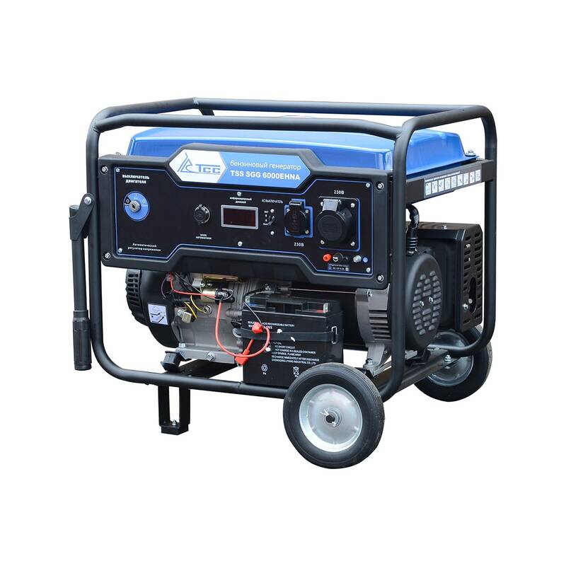 Бензогенератор TSS SGG 6000EHNA Duplex 6 кВт с АВР — изображение 2