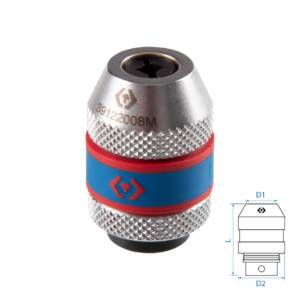 Метчикодержатель М3-М8, 1/4″ KING TONY 39122008M