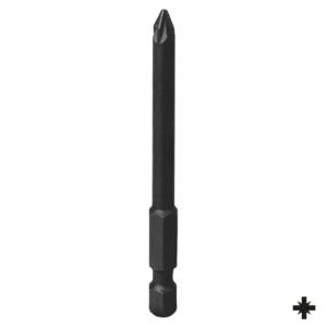 Вставка (бита) торцевая 1/4″, Pozidriv, PZ1, 70 мм, для шуруповерта KING TONY 717001Z