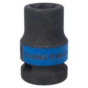 Головка торцевая ударная TORX Е-стандарт 1/2″, E16, L = 38 мм KING TONY 457516M